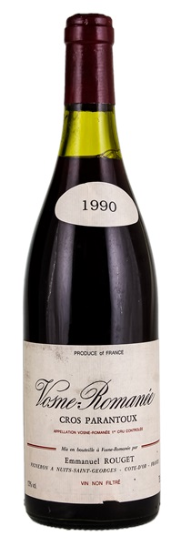 1990 Emmanuel Rouget Vosne-Romanee Cros Parantoux