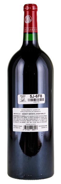2019 Château Grand-Puy-Lacoste, 1.5ltr