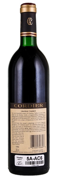 1986 Château Talbot