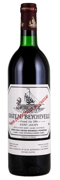 1986 Château Beychevelle, 750ml