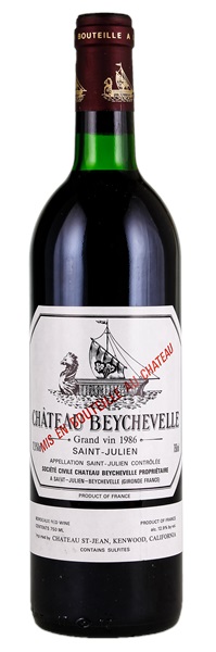 1986 Château Beychevelle