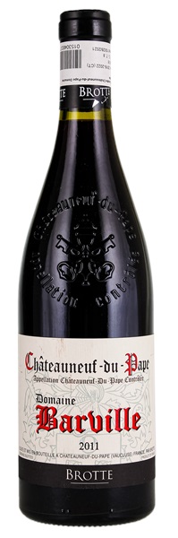 2011 Brotte Domaine Barville Chateauneuf Du Pape, 750ml