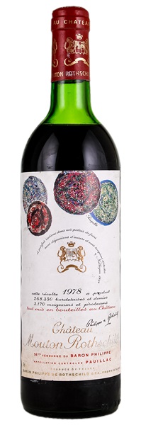 1978 Château Mouton Rothschild