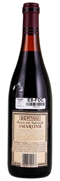 1973 Bertani Recioto della Valpolicella Amarone Classico Superiore, 750ml