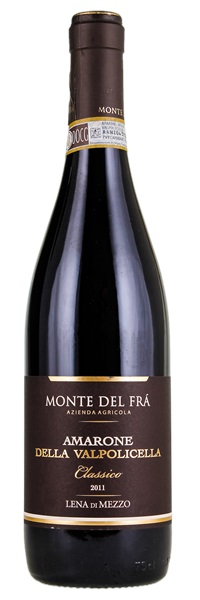 2011 Monte Del Fra Amarone Della Valpolicella Classico Tenuta Lena di Mezzo