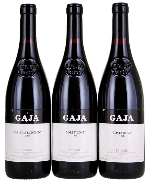 1998 Gaja Langhe Sori San Lorenzo, 750ml