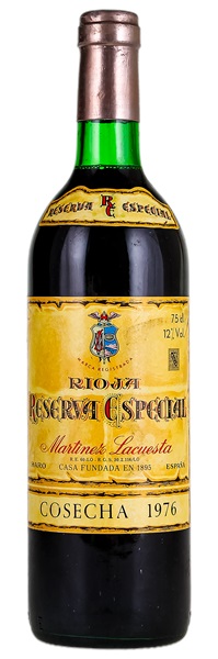 1976 Martínez Lacuesta Rioja Gran Reserva Especial, 750ml