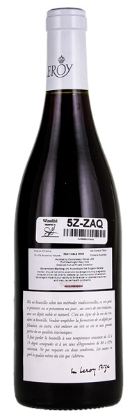 2015 Maison Leroy Bourgogne Rouge, 750ml