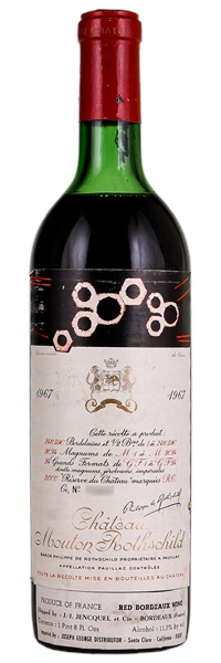 1967 Château Mouton Rothschild, 750ml