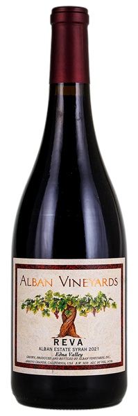 2021 Alban Vineyards Reva Alban Estate Syrah, 750ml