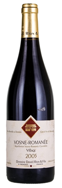 2005 Daniel Rion Vosne Romanee Village, 750ml