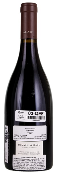 2011 Domaine Arlaud Charmes-Chambertin, 750ml