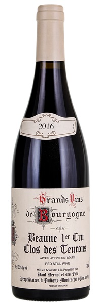 2016 Paul Pernot Beaune Clos Des Teurons