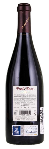 2009 Bodegas Muga Rioja Prado Enea Gran Reserva