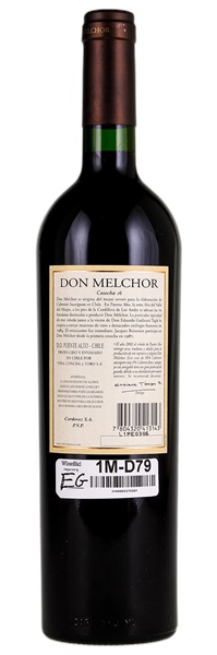 2002 Concha Y Toro Don Melchor Cabernet Sauvignon