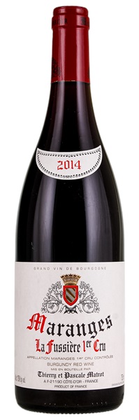 2014 Thierry et Pascale Matrot Maranges La Fussiere, 750ml