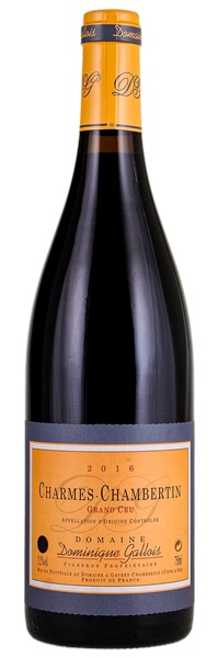2016 Domaine Dominique Gallois Charmes-Chambertin, 750ml