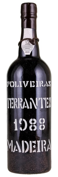 1988 D'Oliveiras Terrantez Madeira, 750ml