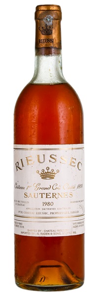 1980 Château Rieussec, 750ml