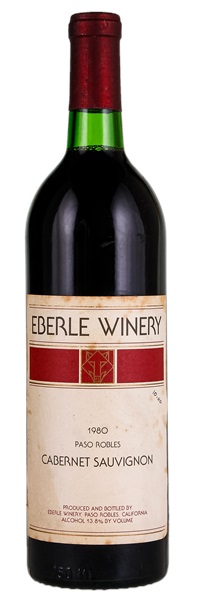 1980 Eberle Cabernet Sauvignon, 750ml