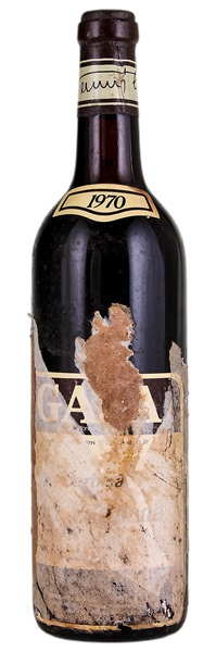1970 Gaja Barbera Sori Vagnona, 750ml