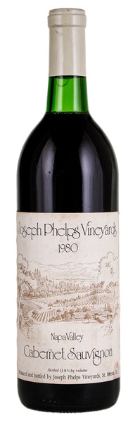 1980 Joseph Phelps Cabernet Sauvignon, 750ml
