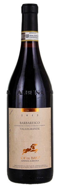 2012 Ca' Del Baio (Giulio Grasso) Barbaresco Vallegrande, 750ml