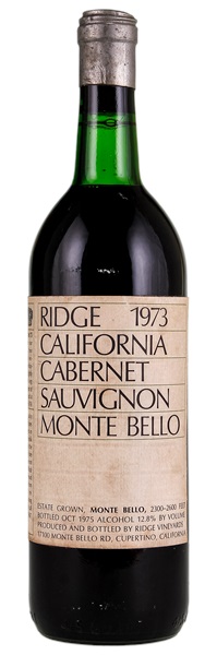 1973 Ridge Monte Bello
