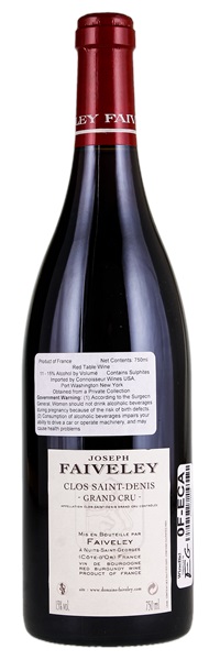 2011 Joseph Faiveley Clos St. Denis