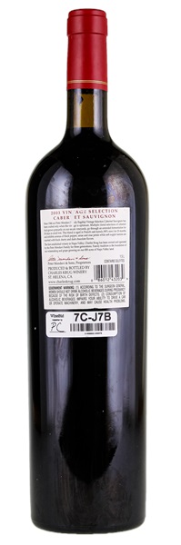 2003 Charles Krug Vintage Selection Cabernet Sauvignon, 1.5ltr
