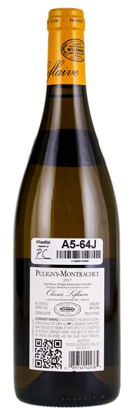 2017 Olivier Leflaive Puligny Montrachet, 750ml