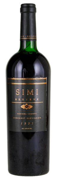 1995 Simi Reserve Cabernet Sauvignon
