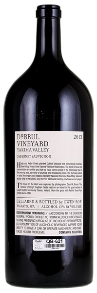 2013 Owen Roe DuBrul Vineyard Cabernet Sauvignon, 6.0ltr