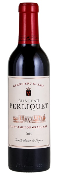 2015 Château Berliquet, 375ml