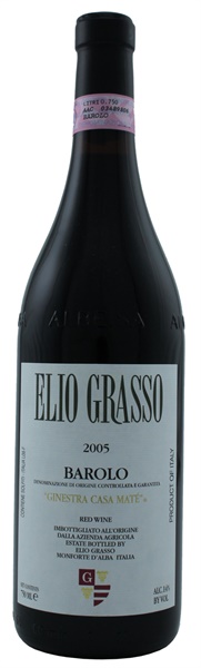 2005 Elio Grasso Barolo Ginestra Vigna Casa Mate, 750ml