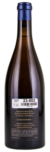 2002 Kongsgaard Chardonnay