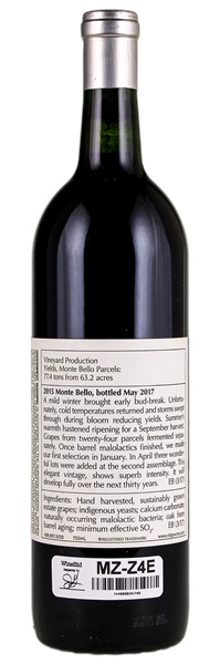 2015 Ridge Monte Bello, 750ml
