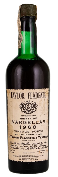1968 Taylor-Fladgate Quinta de Vargellas, 750ml