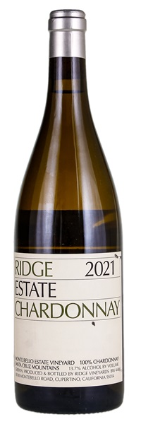 2021 Ridge Santa Cruz Mountain Estate Chardonnay