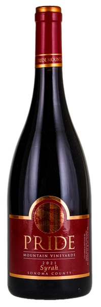 2021 Pride Mountain Syrah, 750ml