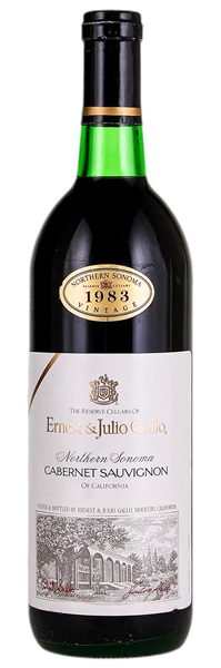 1983 Ernest & Julio Gallo Reserve Cellars Northern Sonoma Cabernet Sauvignon, 750ml
