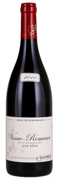 2010 Jacques Cacheux & Fils Vosne Romanee Aux Reas, 750ml
