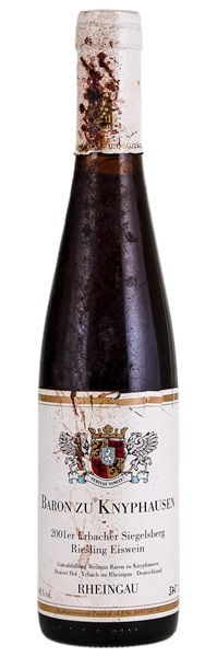 2001 Baron Knyphausen Erbacher Siegelsberg Riesling Eiswein #20, 375ml