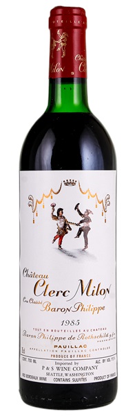 1985 Château Clerc-Milon