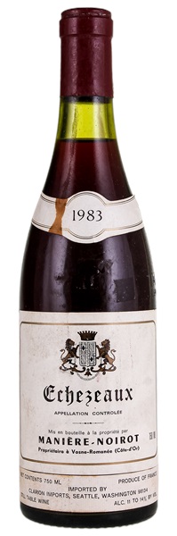 1983 Maniere-Noirot Echezeaux