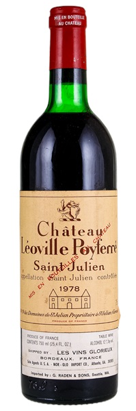 1978 Château Leoville-Poyferre, 750ml