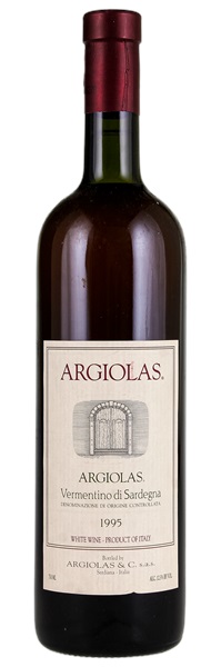 1995 Argiolas Vermentino di Sardegna  Argiolas, 750ml