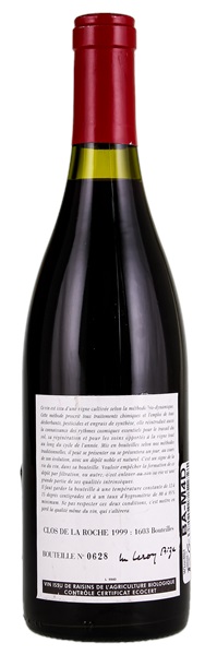 1999 Domaine Leroy Clos de la Roche, 750ml
