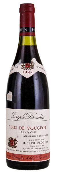 1993 Joseph Drouhin Clos de Vougeot, 750ml