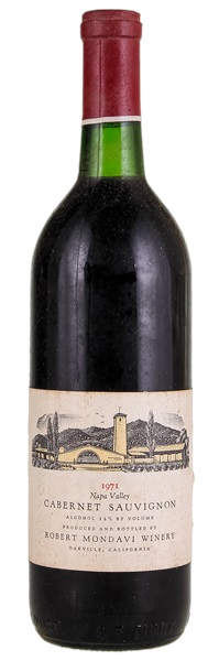 1971 Robert Mondavi Napa Valley Cabernet Sauvignon, 750ml
